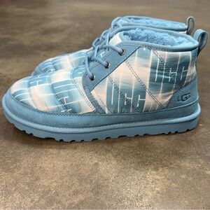UGG Neumel LTA Wavelength Boots Mens 10 Blue Insulated